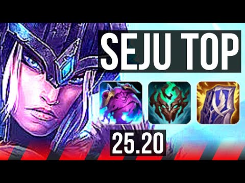 SEJUANI vs ZAC (TOP) | Quadra, 48k DMG, Legendary | EUW Master | 25.20