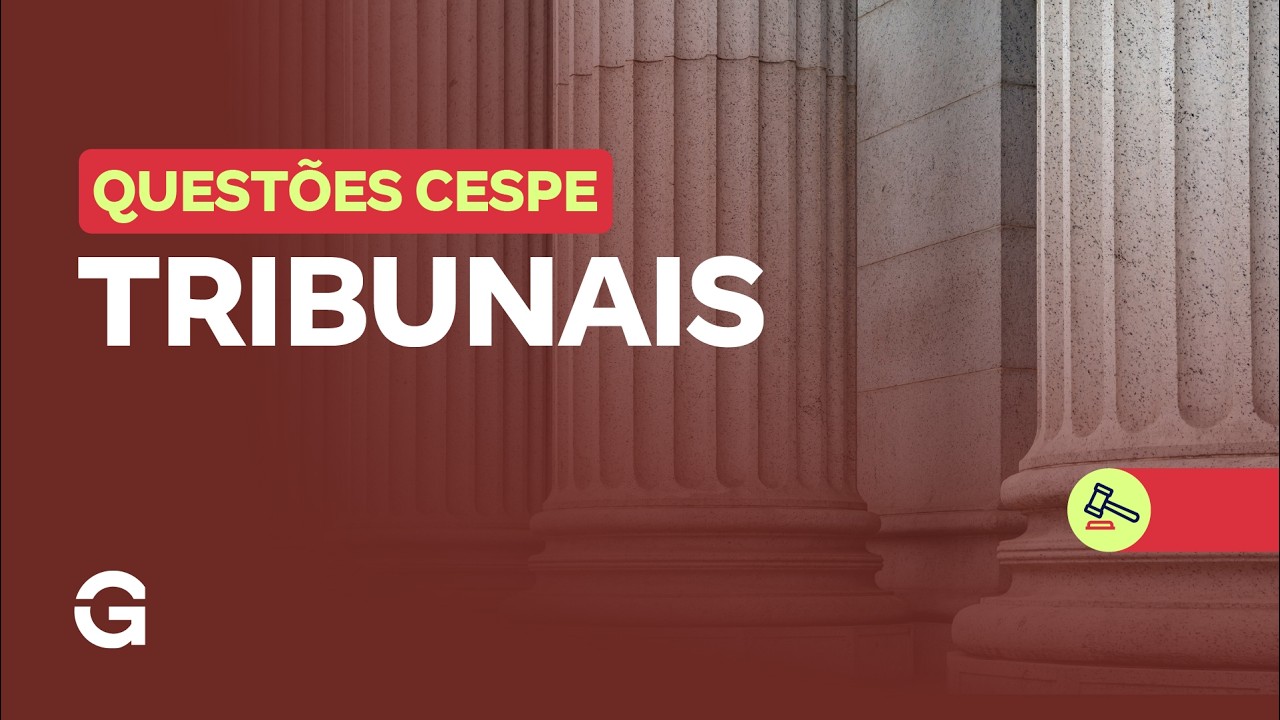 Questões para Tribunais (CEBRASPE) | com Fabrício Melo