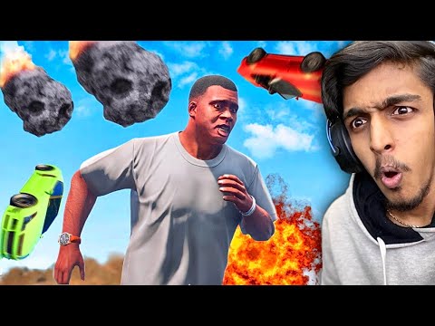 GTA 5 : Surviving The CHAOS MOD for 24 HOURS !! MALAYALAM