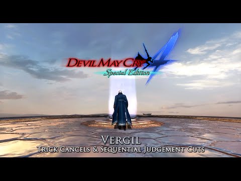 DMC4:SE - Vergil Trick Cancels & Sequential Judgement Cuts