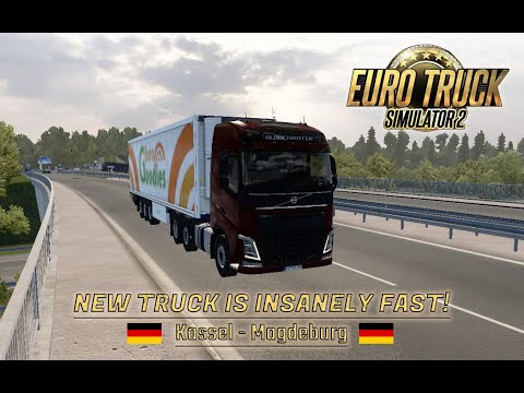 🚛 NEW TRUCK IS INSANELY FAST! Kassel to Magdeburg NO HIGHWAYS Challenge | Canned Beef Delivery #ets2