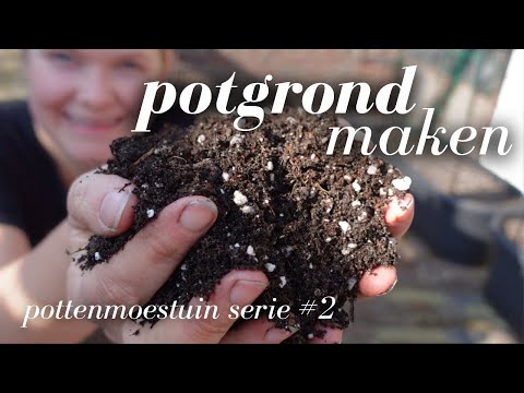 De potten moestuin vullen! BESTE potgrondmix voor de meeste oogst (duurzame & natuurlijke manier!)