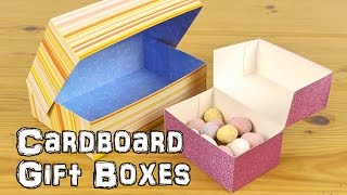 Download lagu DIY Cardboard Gift Boxes mp3 Download lagu DIY Cardboard Gift Boxes mp3