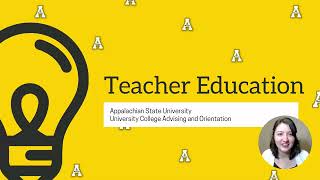 Appalachian State University: Teacher Education Guide