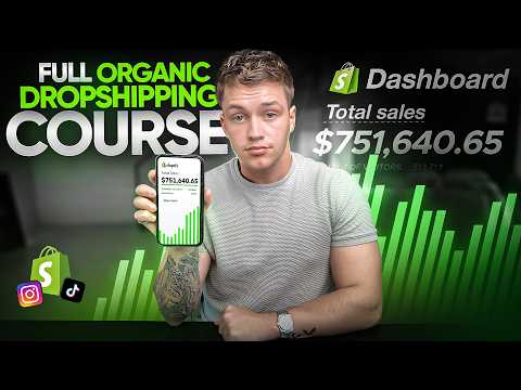 Full Organic Dropshipping Course For Beginners In 2025 (6 Hours)
