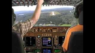 preview picture of video 'Pilote Rêveur à Mont-Laurier Boeing 747 (Québec)'