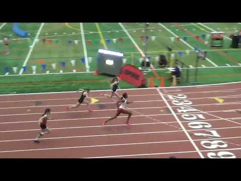 Spire HS Indoor Games 2 10 2023   Girls 60m Hurdles Prelims Heat 3