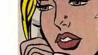 lichtenstein painting - television personalities