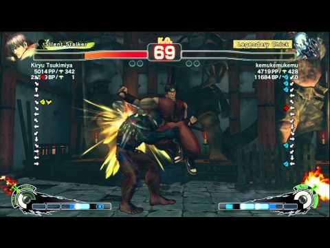 Kiryu Tsukimiya (Guy) vs. Kemu (Seth) - SSFIV AE 2012 Match