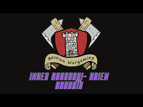 Index Drukhari- Unit by Unit- Urien Rakarth