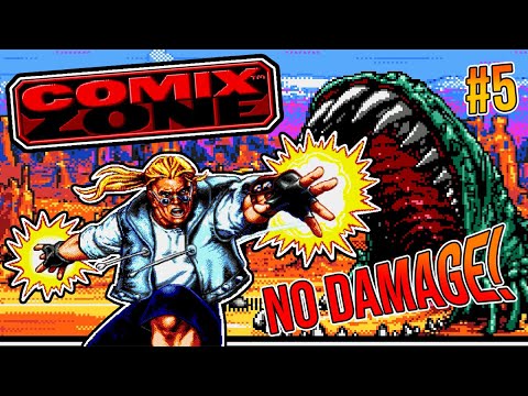 Comix Zone (Sega Genesis) | Level 5 (Full Game) | Walkthrough / Playthrough / Gameplay