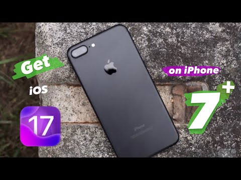 How to install iOS 17 BETA on iPhone 7 + || update iPhone 7 plus on iOS  17 beta