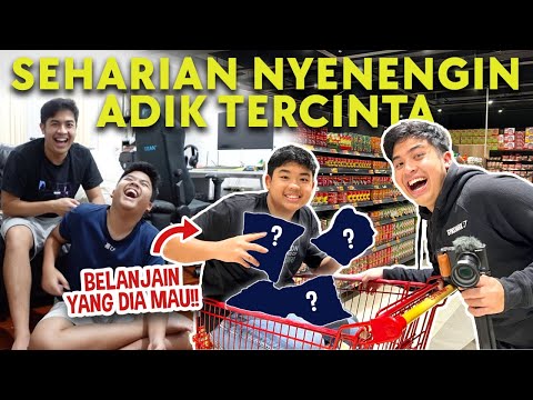 SEHARIAN NYENENGIN ADIK TERCINTA!! BELANJAIN SEMUA YANG JESSE MAU😂