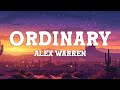 Alex Warren Ordinary Lyrics