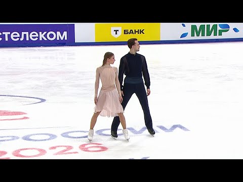 Василиса Кагановская - Максим Некрасов. Произвольный танец. Магнитогорск. Гран-при России 2025/26