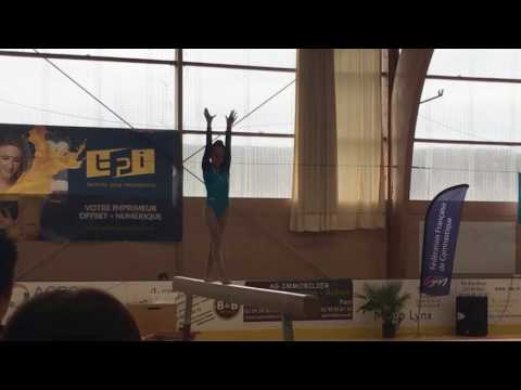 Compétition gymnastique - Pacé - Trophée Fédéral - Finale Zone Ouest individuel
