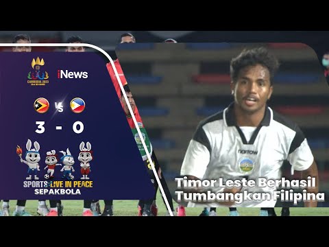 HIGHLIGHT! Sulit Dibendung Timor Leste ( 3 ) Vs Filipina ( 0 ) | SEA GAMES 32 CAMBODIA
