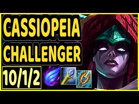 INNAXE (CASSIOPEIA) - 10/1/2 KDA CHALLENGER GAMEPLAY - EUW