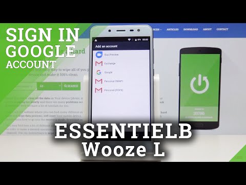 How to Add Google Account in ESSENTIELB Wooze L – Create Google Account