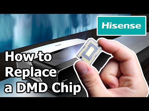 How to replace DMD Chip in a DLP Projector | Tutorial ft. Hisense 100L5F