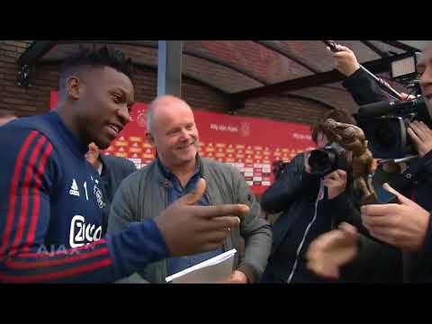 AFC Ajax   Tonny van Leeuwen trofee ➡️  @AndreyOnana 🏆  Congratulations André! 👏