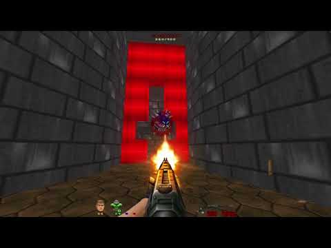 Maps of Chaos, E2M1, Hardcore version (Brutal Doom Platinum 3.0, UV)