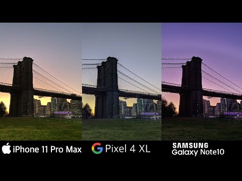 Pixel 4 XL vs iPhone 11 Pro Max vs Samsung Galaxy Note 10 | Camera Test