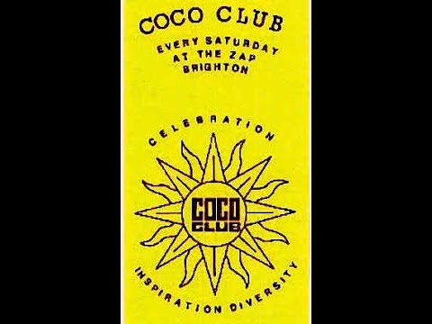 DJ Chris Coco, Zap Club, Brighton 1992.