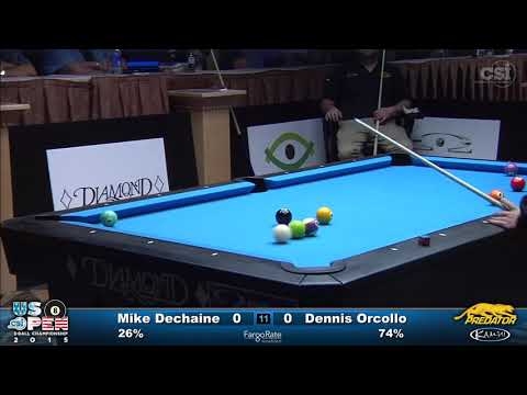2015 US Open 8-Ball: Dennis Orcollo vs Mike Dechaine (Final)