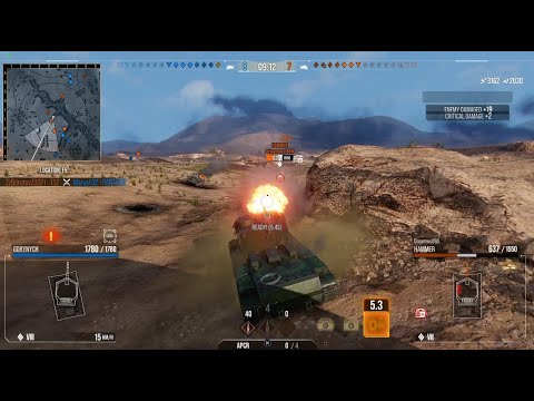 WOT CONSOLE PS4 / Gorynych KV-5 / Gameplay