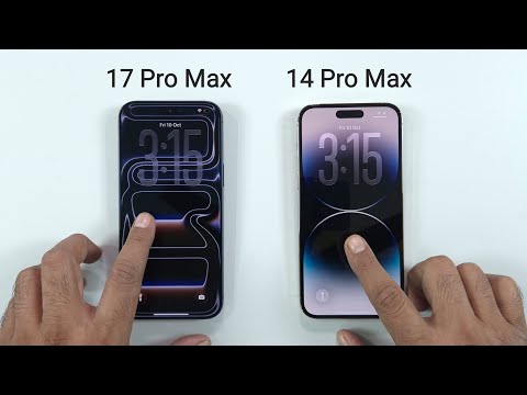 iPhone 17 Pro Max vs iPhone 14 Pro Max Speed Test