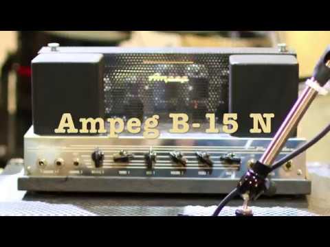 Ampeg B15N Vintage Amp  VS  UAD B15N Emulation Plug-in #B-15n #UADB15n