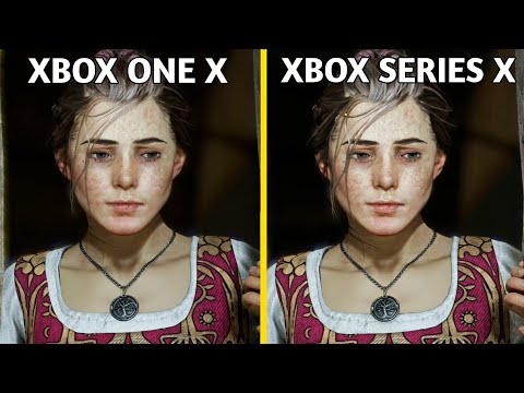 A Plague Tale Innocence Xbox Series X Vs Xbox One X Graphics Comparison (4K 60FPS)