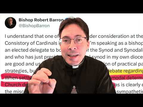 Bishop Barron Drops a B0MB - Fr. Mark Goring, CC