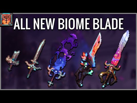 All New Biome Blade Upgrades & Weapons - Terraria Calamity Mod v1.5.1