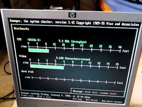 Olivetti M28 Benchmarks