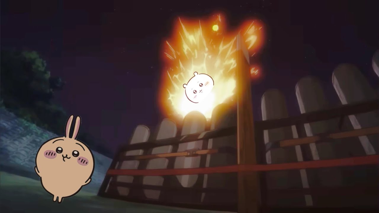 【ちいかわ】打ち上がるやつ