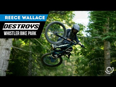 Industry Nine free-rider, Reece Wallace destroys Whistler bike park.