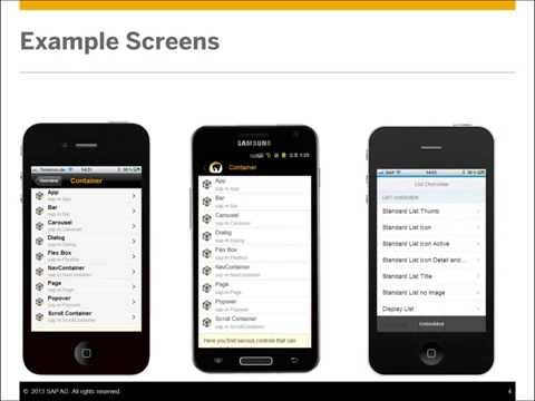 Introduction to UI5 - Mobile Apps