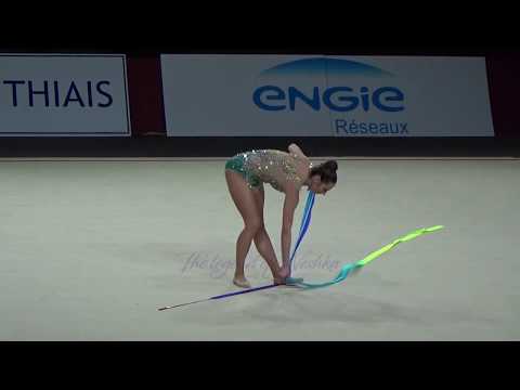 Katsiaryna HALKINA (BLR) ribbon - 2019 Thiais AA