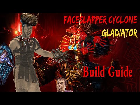 [PoE 3.14] Facebreaker Cyclone Gladiator Build Guide. Max block, impale, crit!  Slap them foes