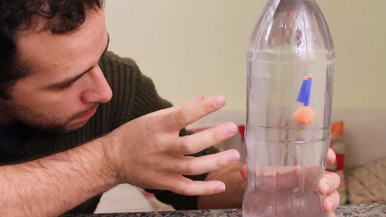 Submarino na garrafa (EXPERIÊNCIA)