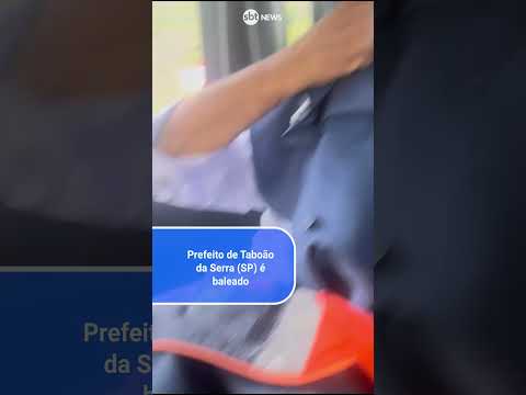 Prefeito de Taboão da Serra e candidato à reeleição é baleado.
