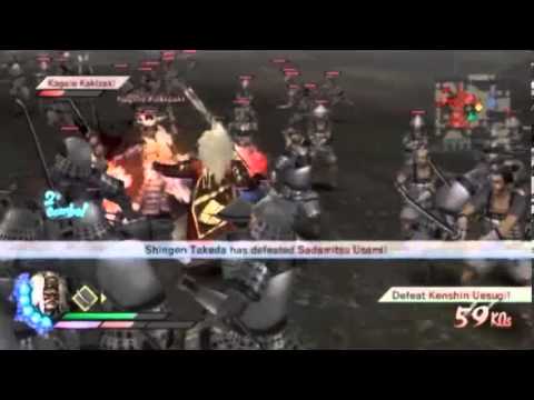 Samurai Warriors 3 Shingen Takeda Ep. 2 Chapter 2 - Battle Of Kawanakajima (Eng. Ver)