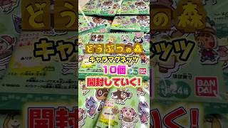 【本日発売】どうぶつの森の食玩キャラマグネッツを１０個開封していく！お目当ての住民は出るのか、、！ #あつ森 #あつまれどうぶつの森 #shorts