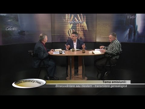 Inregistrarea emisiunii Binecuvantare sau blestem - transmitere genealogica din 9 iunie 2016