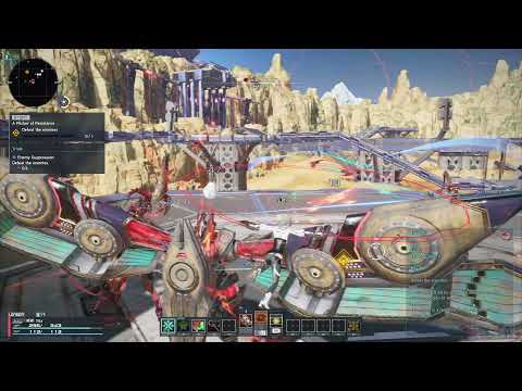 Phantasy Star Online 2 New Genesis: Metius Boss Fight