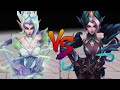 Crystal Rose Zyra vs Coven Zyra Skin Comparison Spotlight (League of Legends)