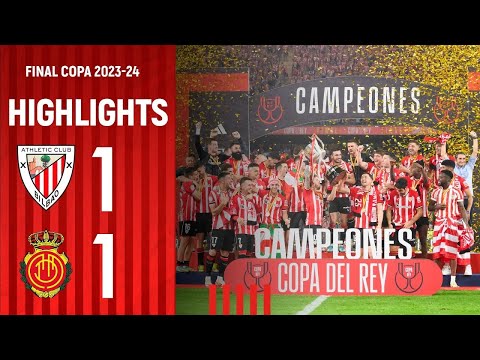 RESUMEN | Athletic Club 1-1 (4-2) RCD Mallorca | Final Copa 2023-24