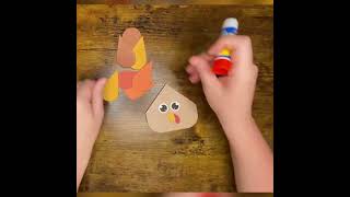 DIY Thanksgiving Turkey Corner Bookmark (With Printable Template)